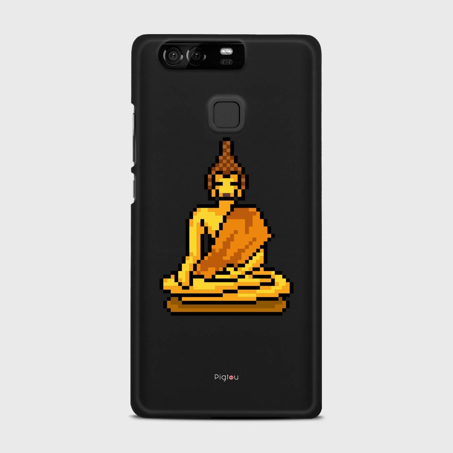 PIXELATED BUDDHA Huawei P9 case - thin fit matte black (D144)