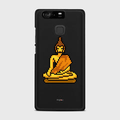 PIXELATED BUDDHA Huawei P9 case - thin fit matte black (D144)