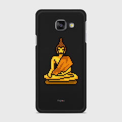 PIXELATED BUDDHA Samsung Galaxy A3 (2016) case - thin fit matte black (D144)