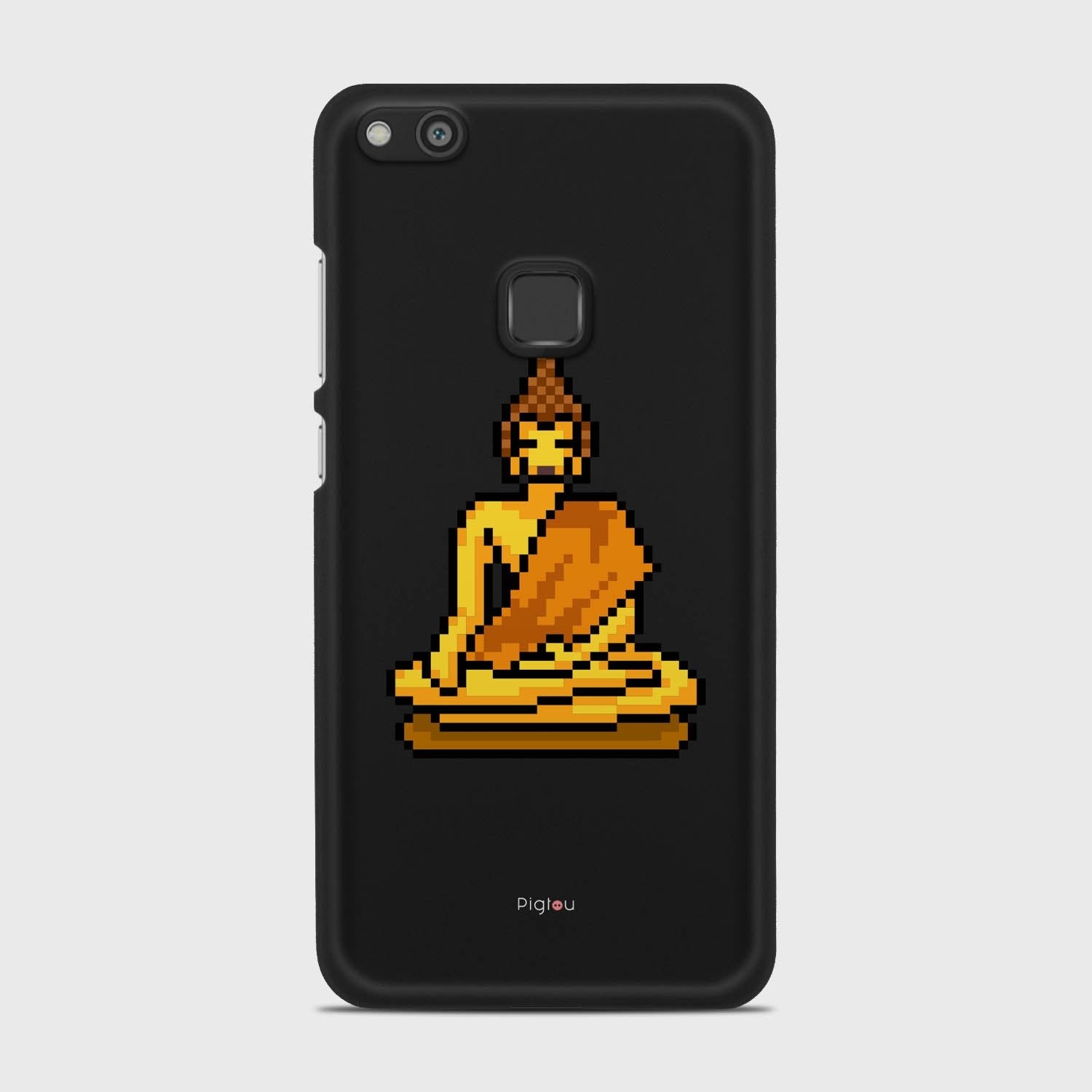 PIXELATED BUDDHA Huawei P10 Lite case - thin fit matte black (D144)