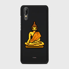 PIXELATED BUDDHA Huawei P20 case - thin fit matte black (D144)