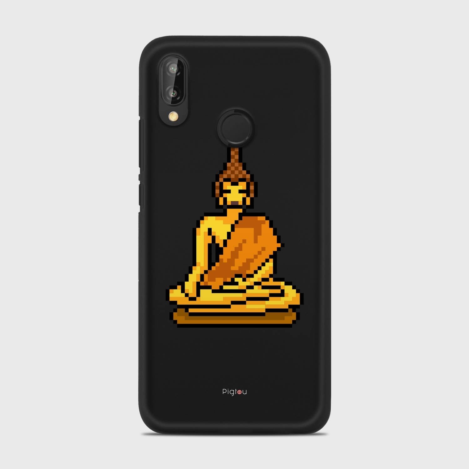 PIXELATED BUDDHA Huawei P20 Lite case - thin fit matte black (D144)
