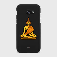 PIXELATED BUDDHA Samsung Galaxy A5 (2017) case - thin fit matte black (D144)