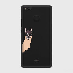 HI ALPACA Huawei P9 Lite case - thin fit matte black (D145)