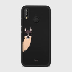 HI ALPACA Huawei P20 Lite case - thin fit matte black (D145)
