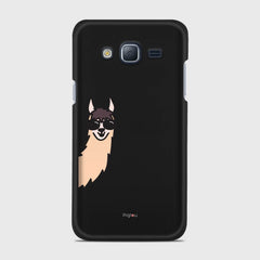 HI ALPACA Samsung Galaxy J3 (2016) case - thin fit matte black (D145)