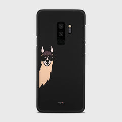 HI ALPACA Samsung Galaxy S9 Plus case - thin fit matte black (D145)