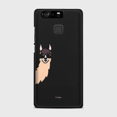 HI ALPACA Huawei P9 case - thin fit matte black (D145)