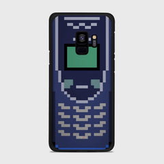 90s MOBILE PHONE Samsung Galaxy S9 case - thin fit matte black (D146)