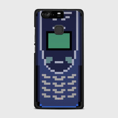 90s MOBILE PHONE Huawei P9 case - thin fit matte black (D146)