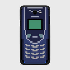 90s MOBILE PHONE Samsung Galaxy J7 (2017) Verizon case - thin fit matte black (D146)