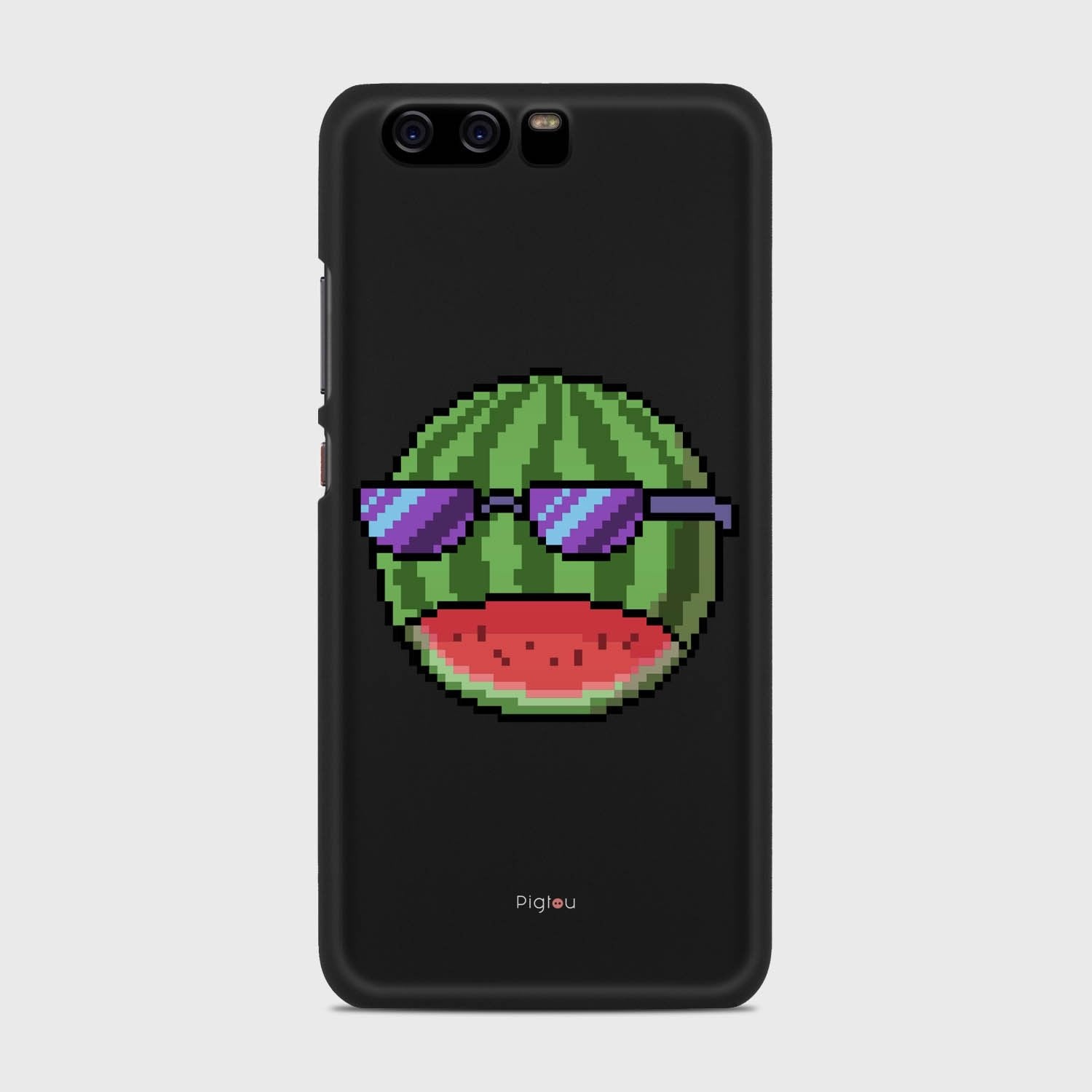 WATERMELON BOSS Huawei P10 case - thin fit matte black (D147)
