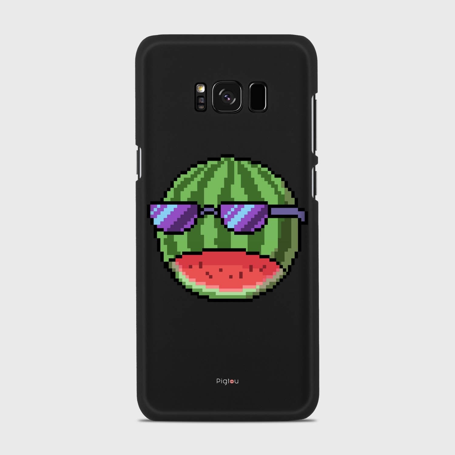 WATERMELON BOSS Samsung Galaxy S8 Plus case - thin fit matte black (D147)