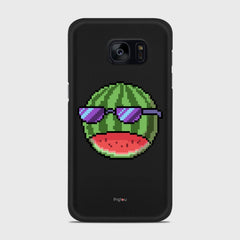 WATERMELON BOSS Samsung Galaxy S7 case - thin fit matte black (D147)