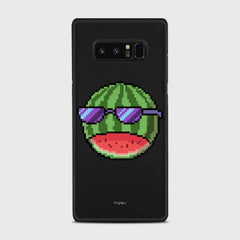 WATERMELON BOSS Samsung Galaxy Note 8 case - thin fit matte black (D147)