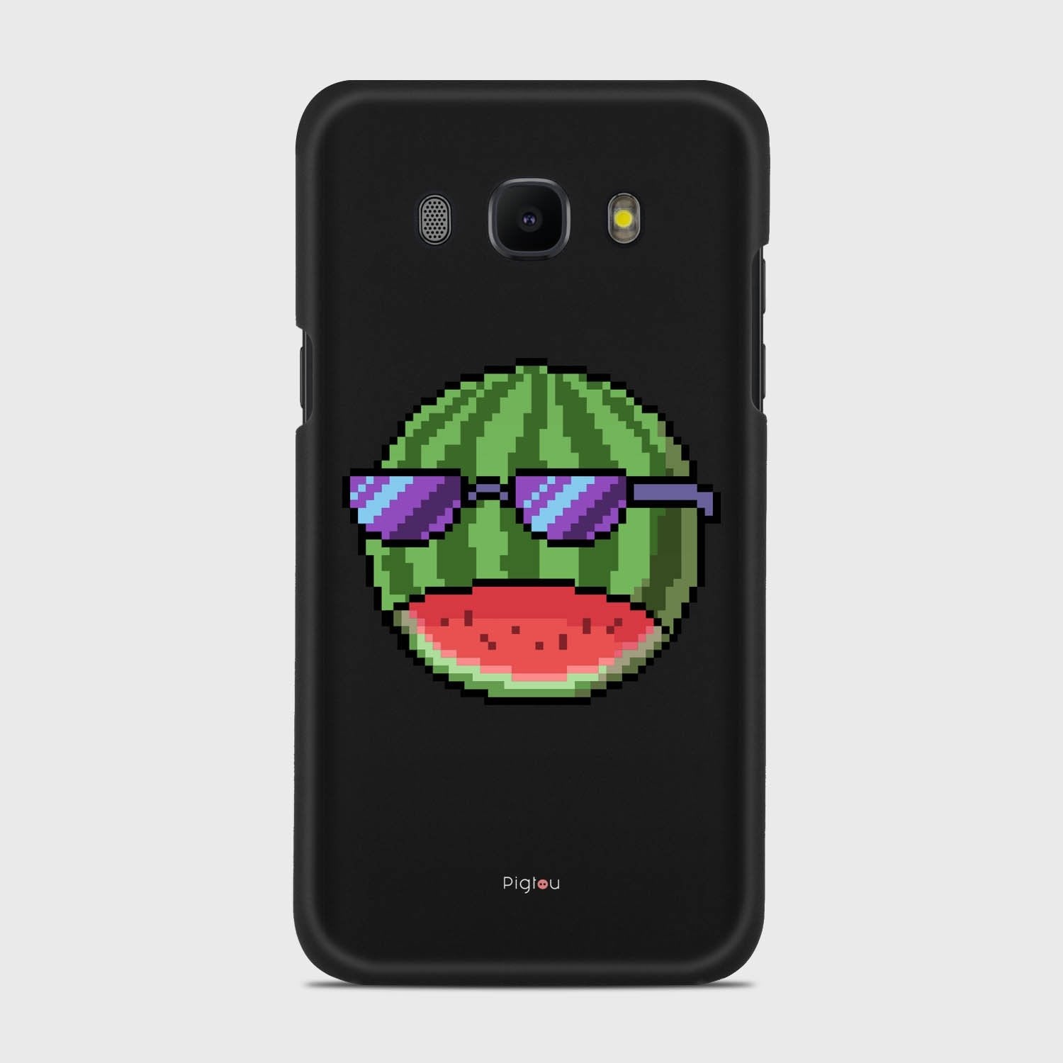 WATERMELON BOSS Samsung Galaxy J5 (2016) case - thin fit matte black (D147)