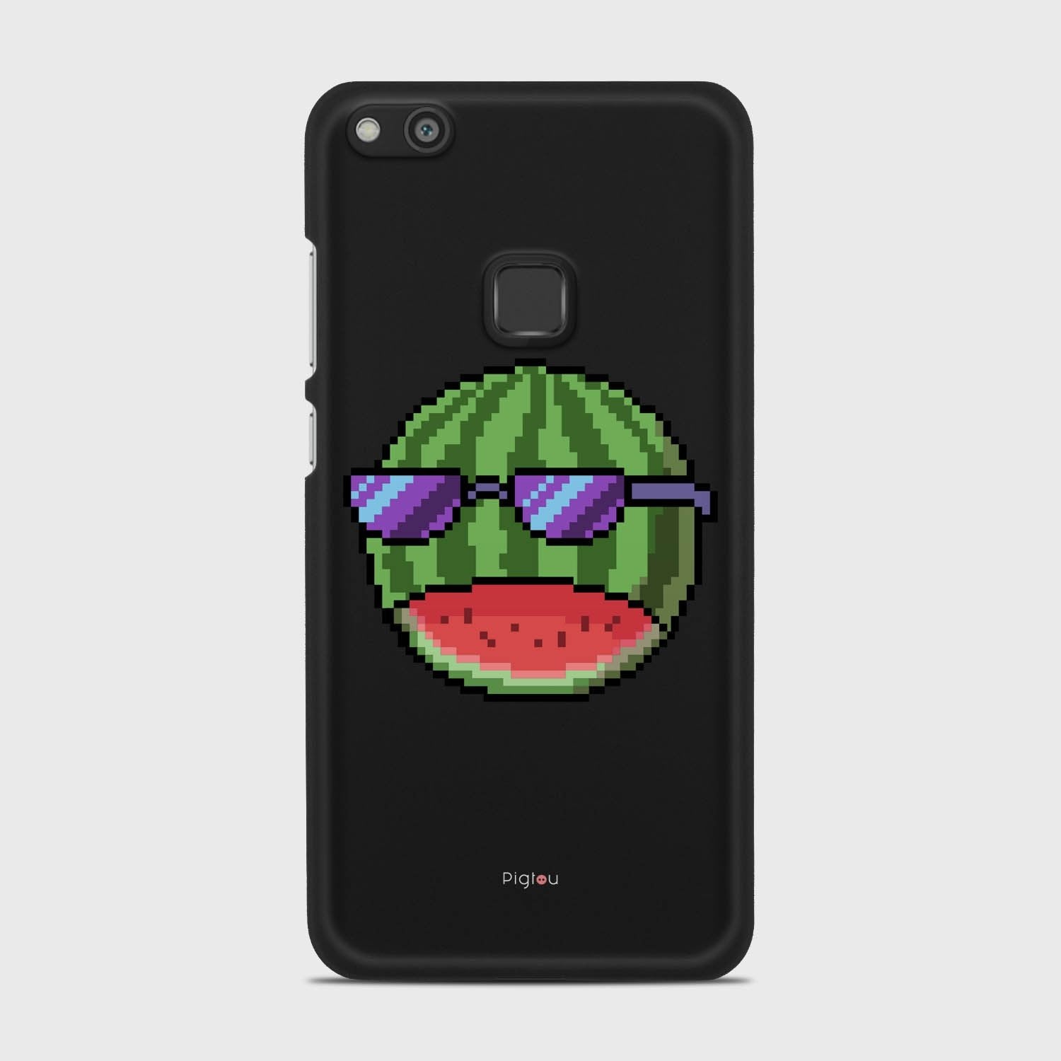 WATERMELON BOSS Huawei P10 Lite case - thin fit matte black (D147)