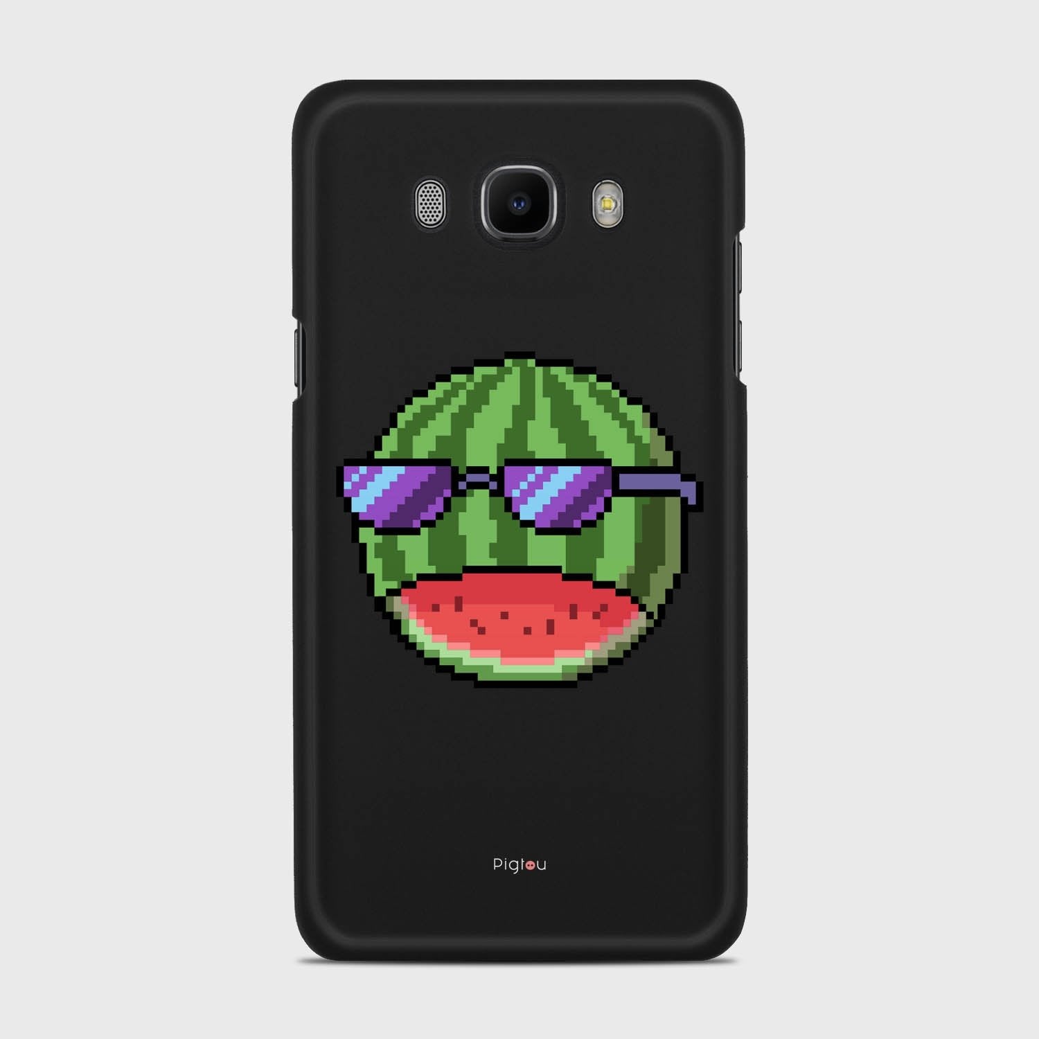 WATERMELON BOSS Samsung Galaxy J7 (2016) case - thin fit matte black (D147)