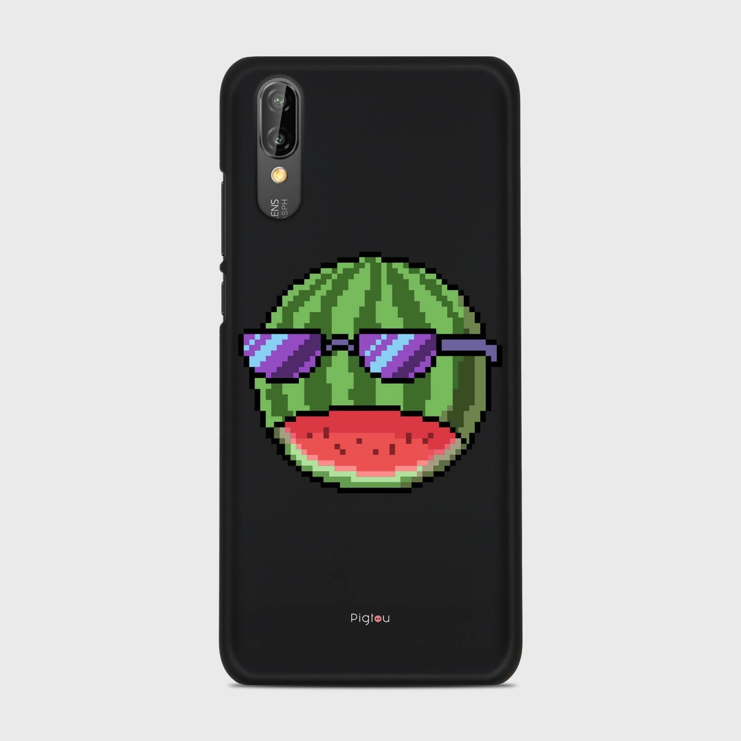 WATERMELON BOSS Huawei P20 case - thin fit matte black (D147)