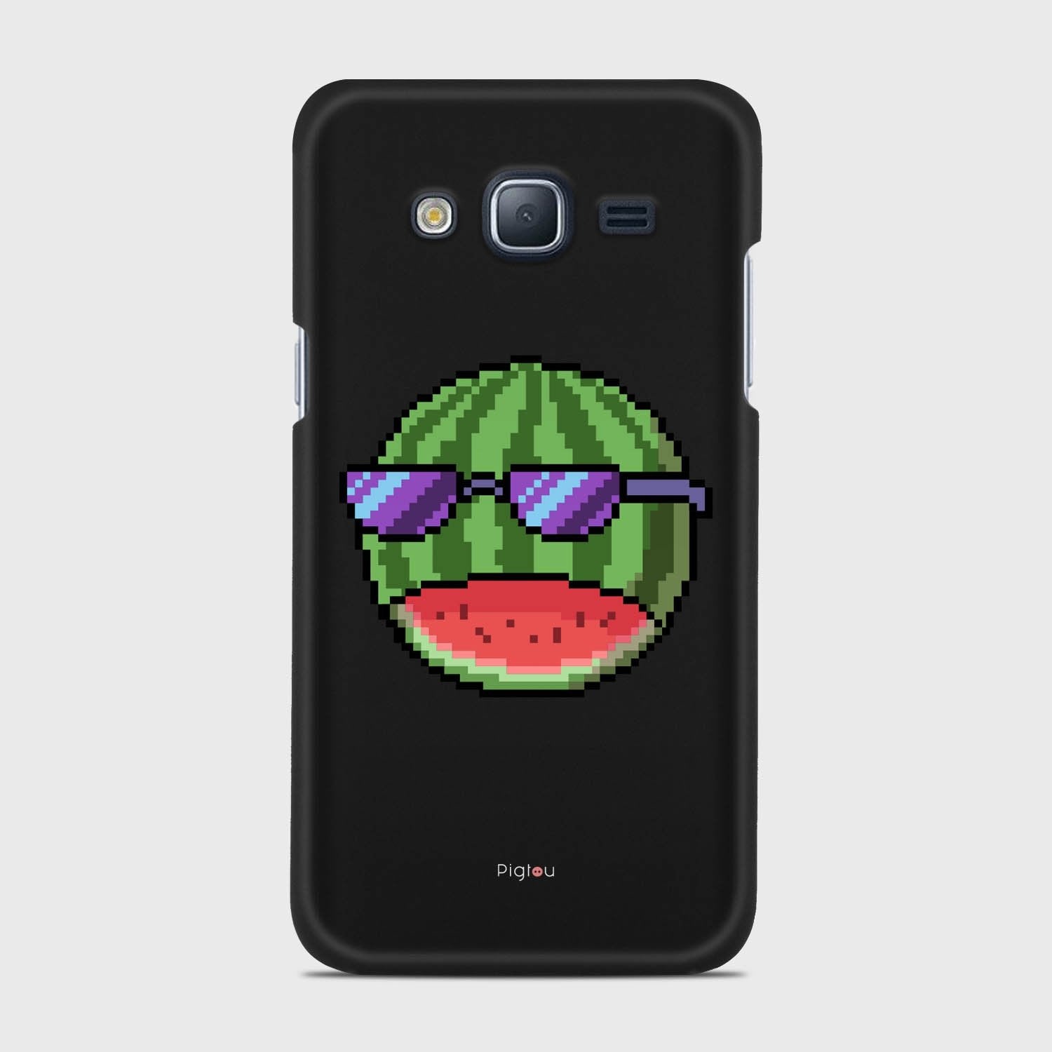 WATERMELON BOSS Samsung Galaxy J3 (2016) case - thin fit matte black (D147)