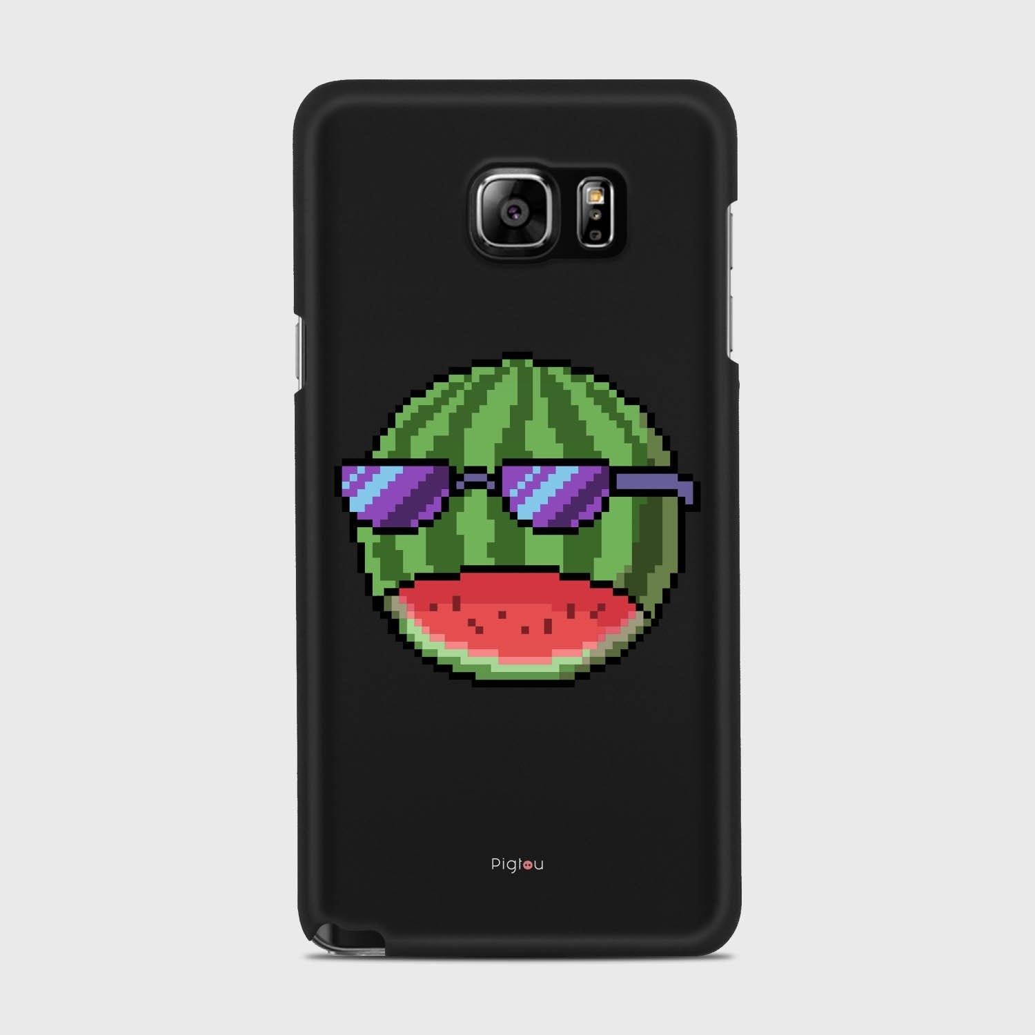 WATERMELON BOSS Samsung Galaxy Note 5 case - thin fit matte black (D147)
