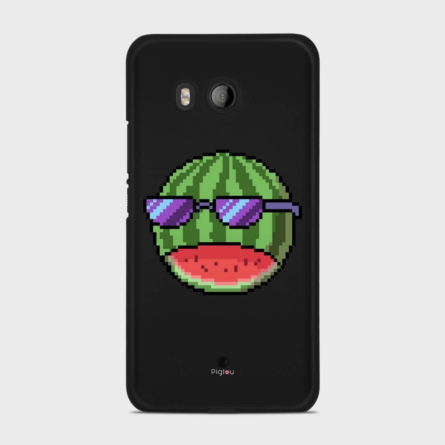 WATERMELON BOSS HTC U11 case - thin fit matte black (D147)