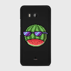 WATERMELON BOSS HTC U11 case - thin fit matte black (D147)