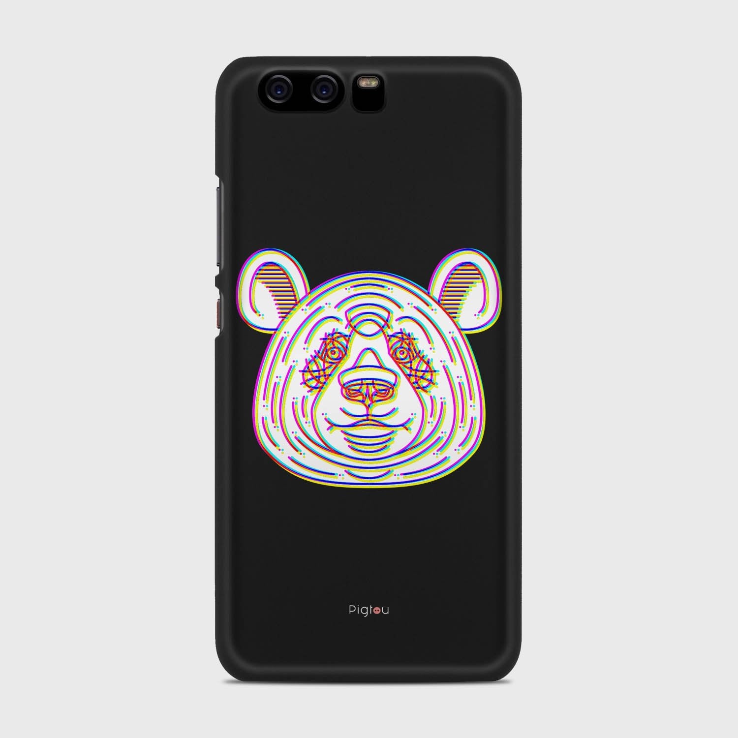 JUST BEAR Huawei P10 case - thin fit matte black (D148)