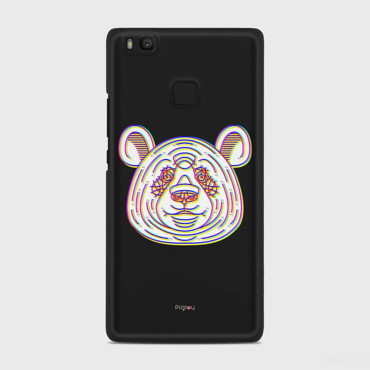 JUST BEAR Huawei P9 Lite case - thin fit matte black (D148)