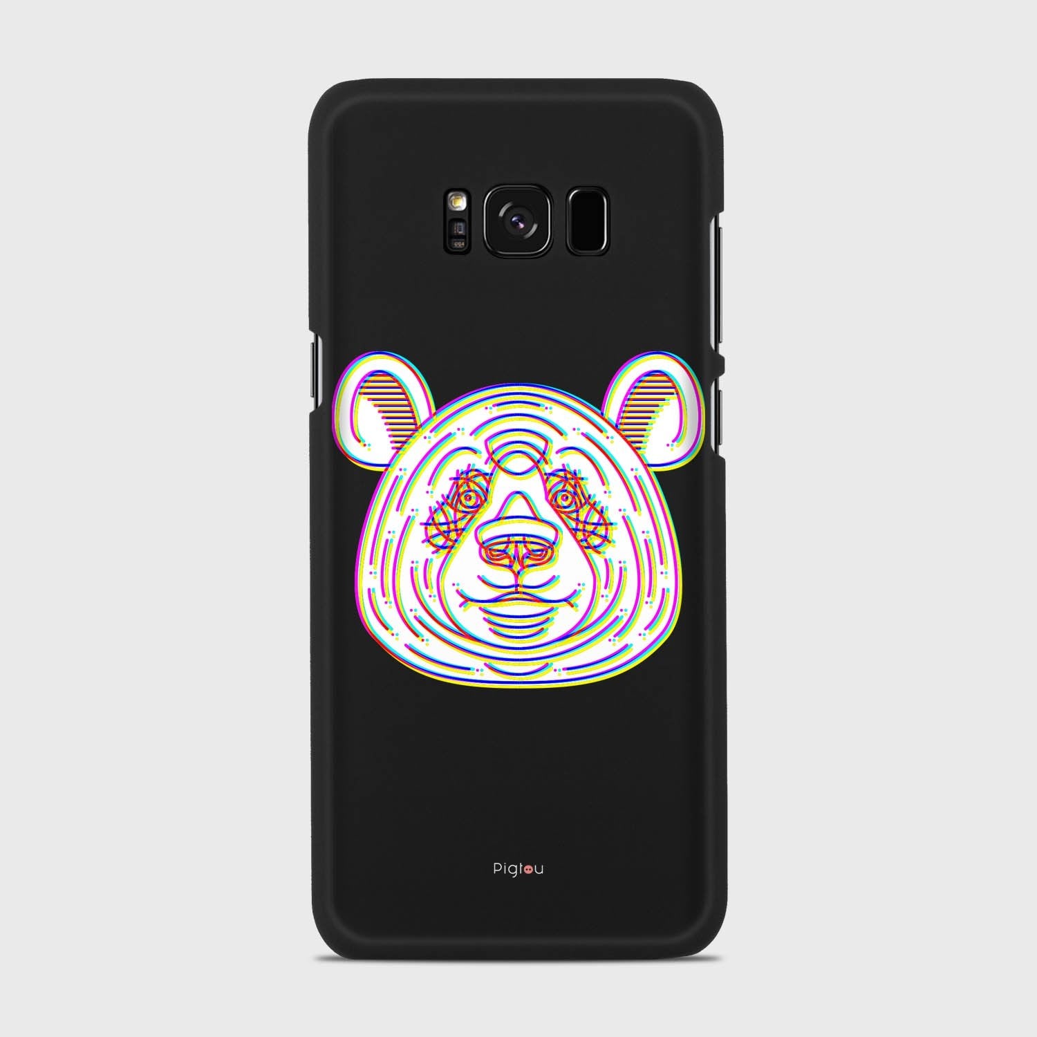 JUST BEAR Samsung Galaxy S8 Plus case - thin fit matte black (D148)