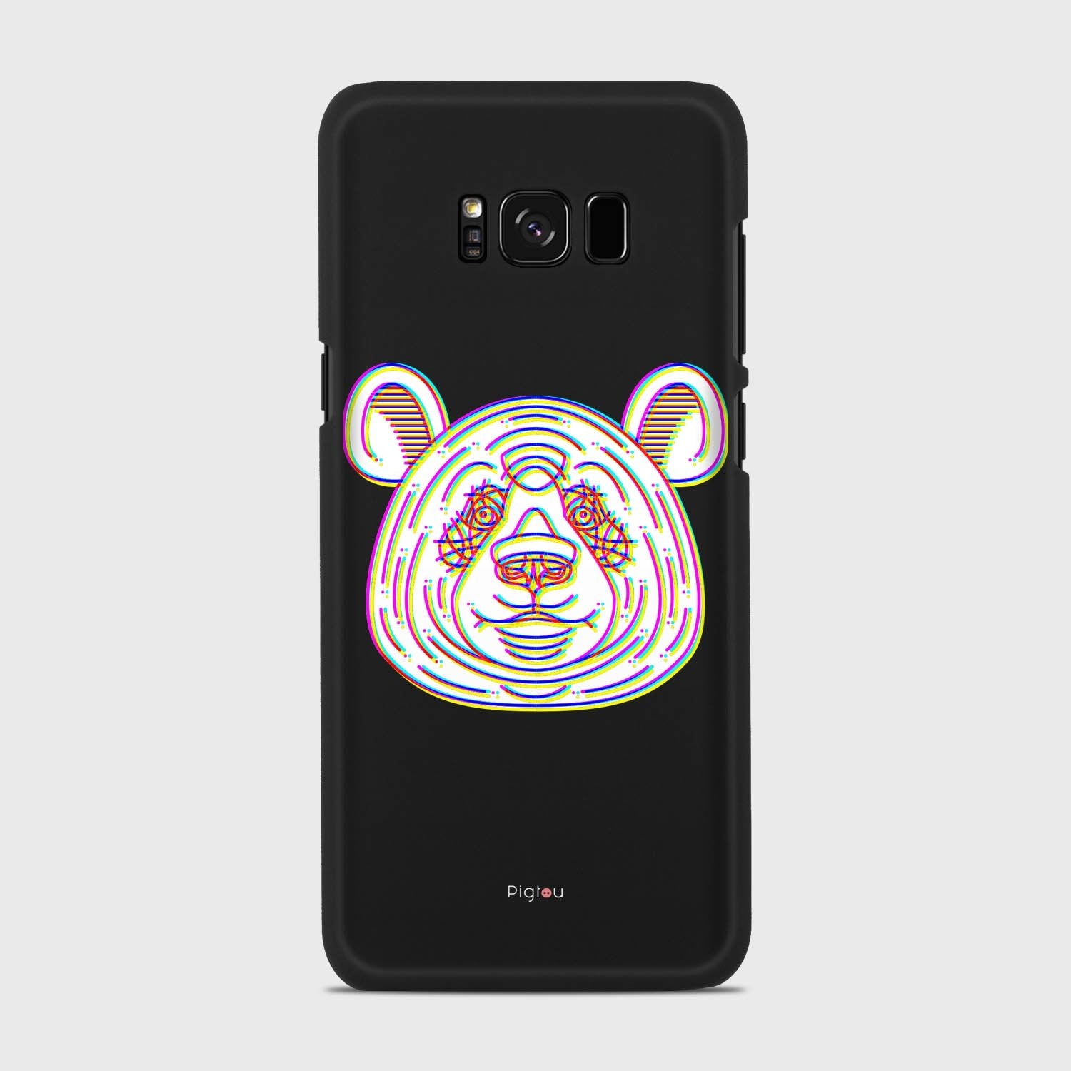 JUST BEAR Samsung Galaxy S8 case - thin fit matte black (D148)