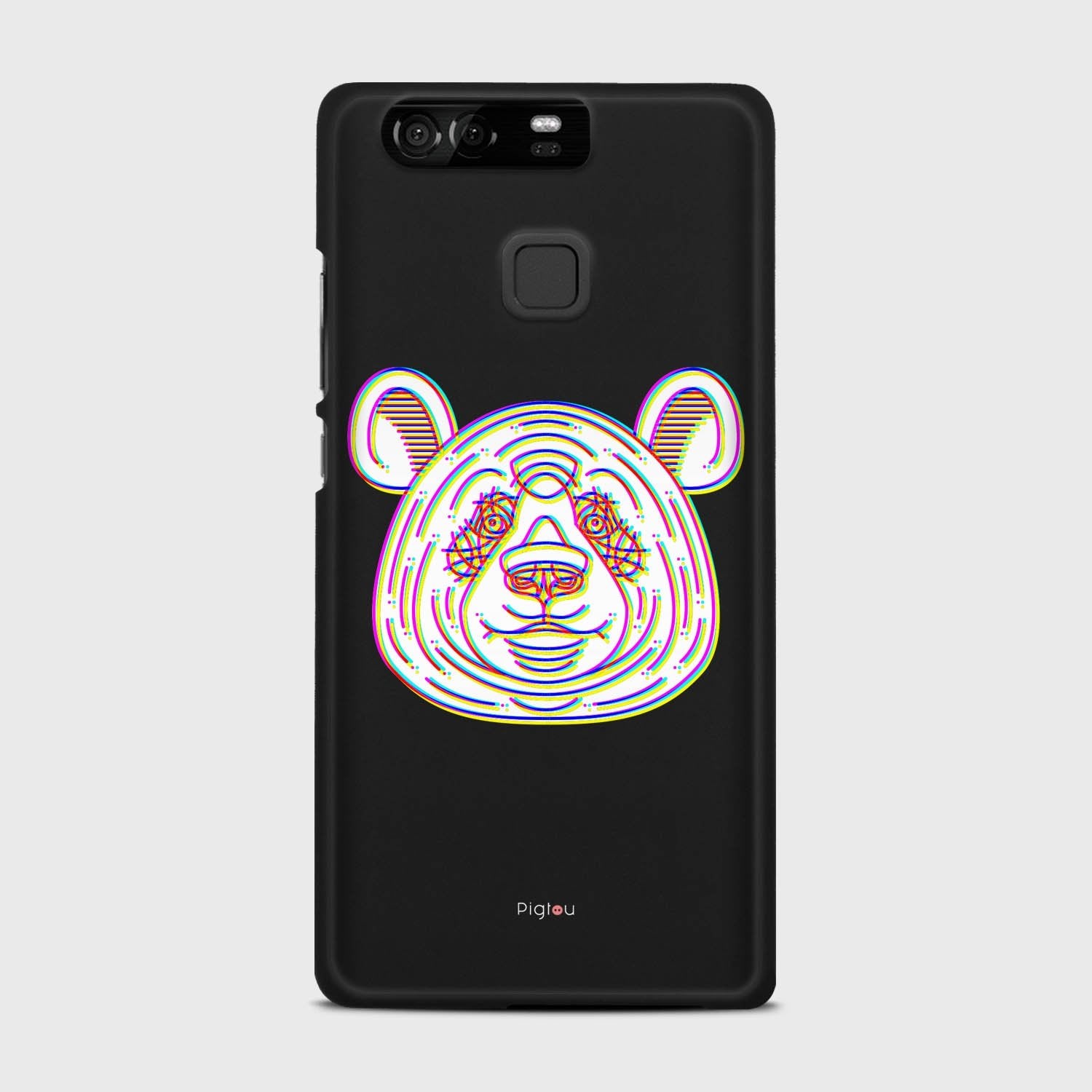 JUST BEAR Huawei P9 case - thin fit matte black (D148)