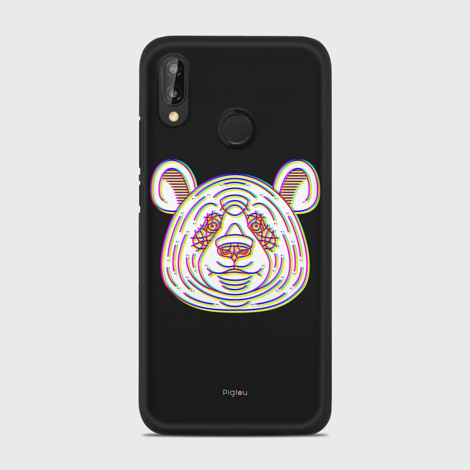 JUST BEAR Huawei P20 Lite case - thin fit matte black (D148)