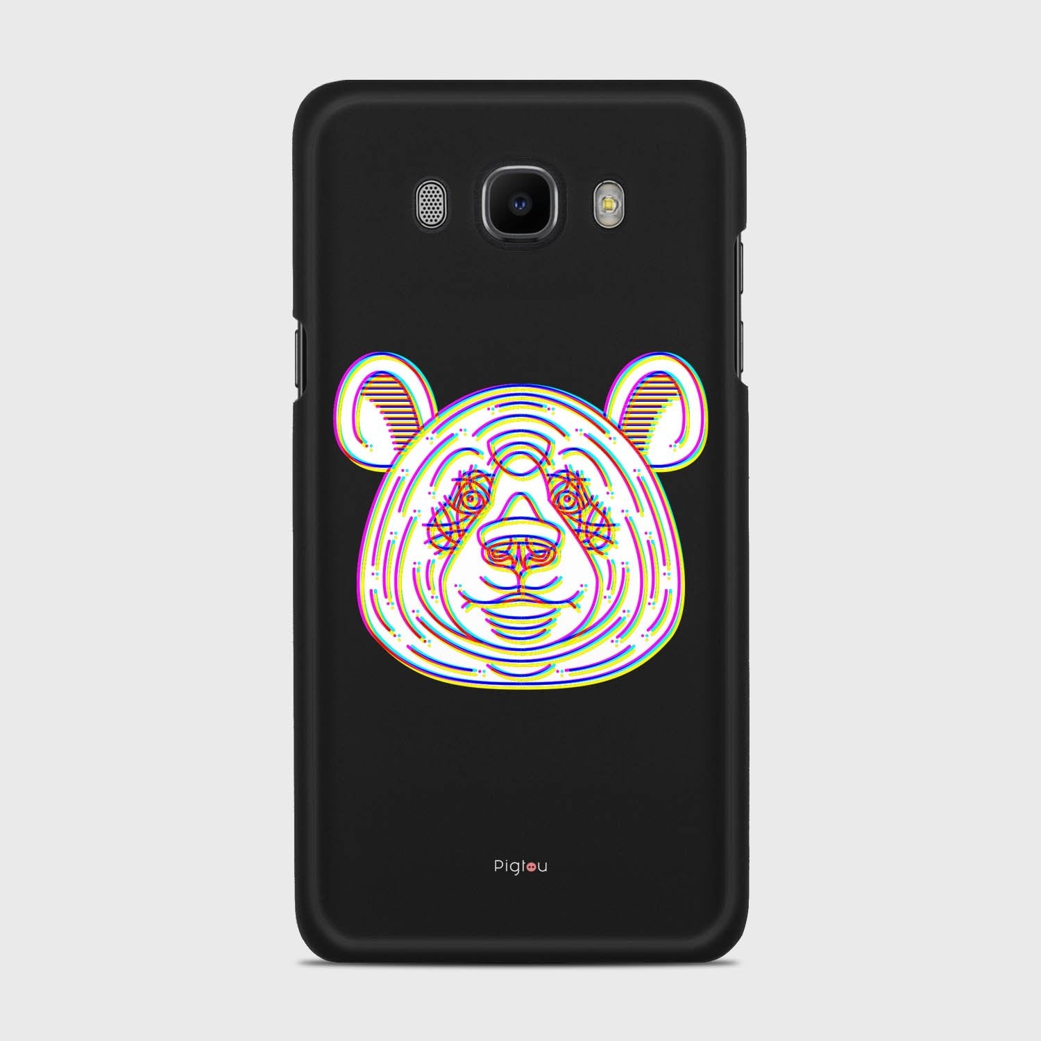 JUST BEAR Samsung Galaxy J7 (2016) case - thin fit matte black (D148)