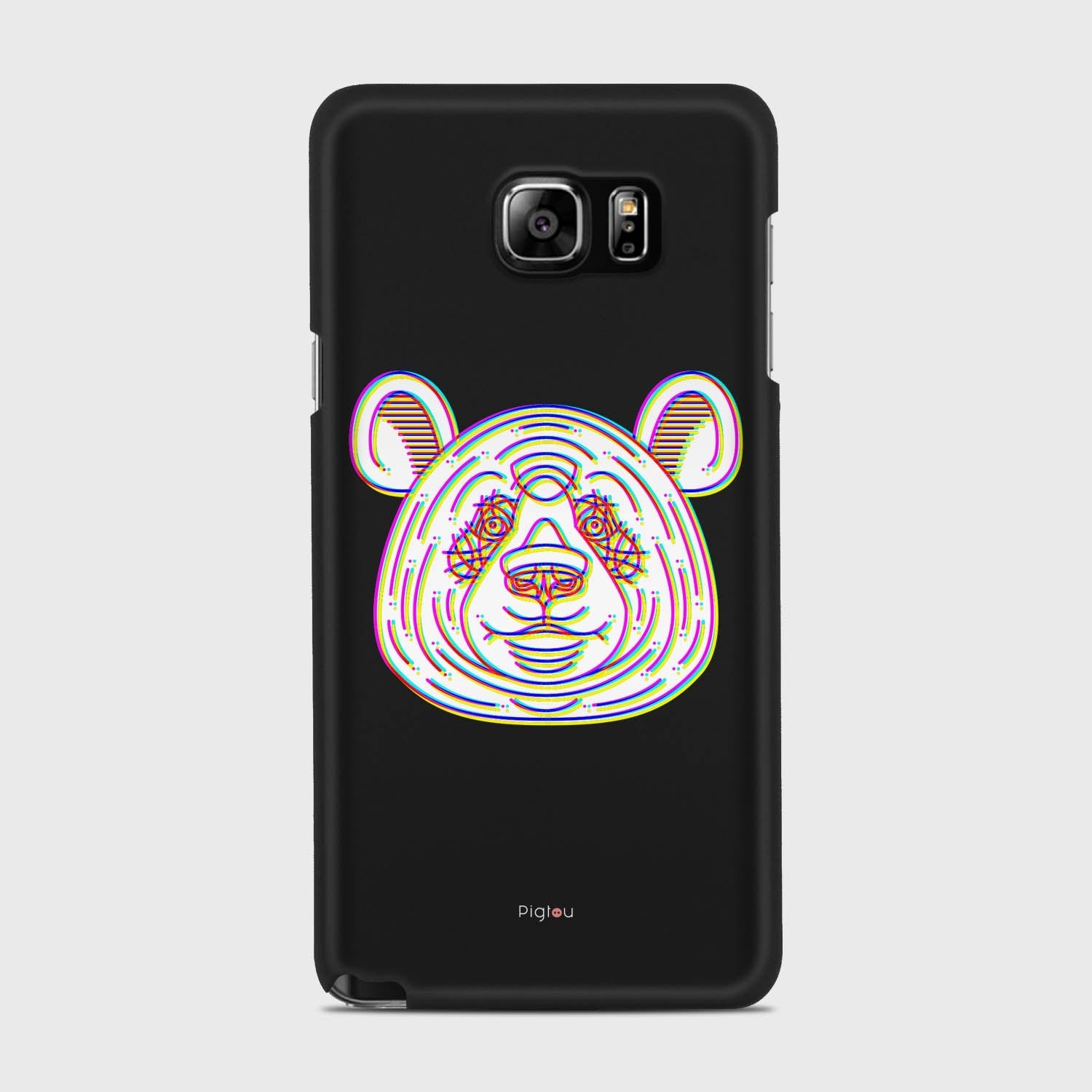JUST BEAR Samsung Galaxy Note 5 case - thin fit matte black (D148)