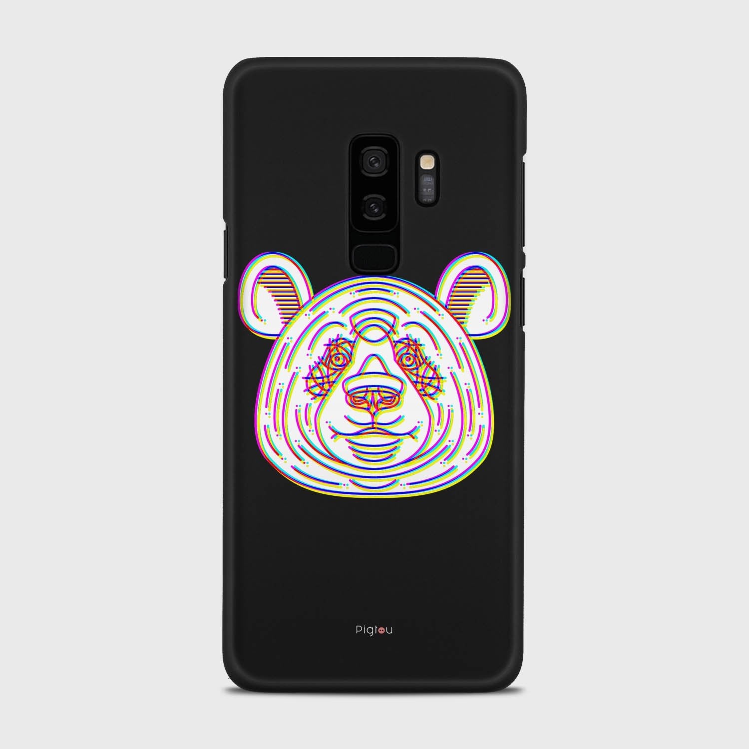 JUST BEAR Samsung Galaxy S9 Plus case - thin fit matte black (D148)