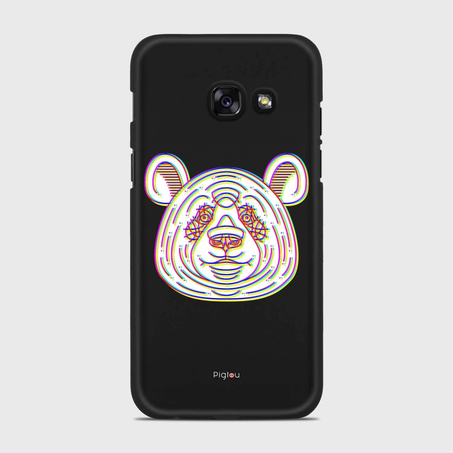 JUST BEAR Samsung Galaxy A3 (2017) case - thin fit matte black (D148)