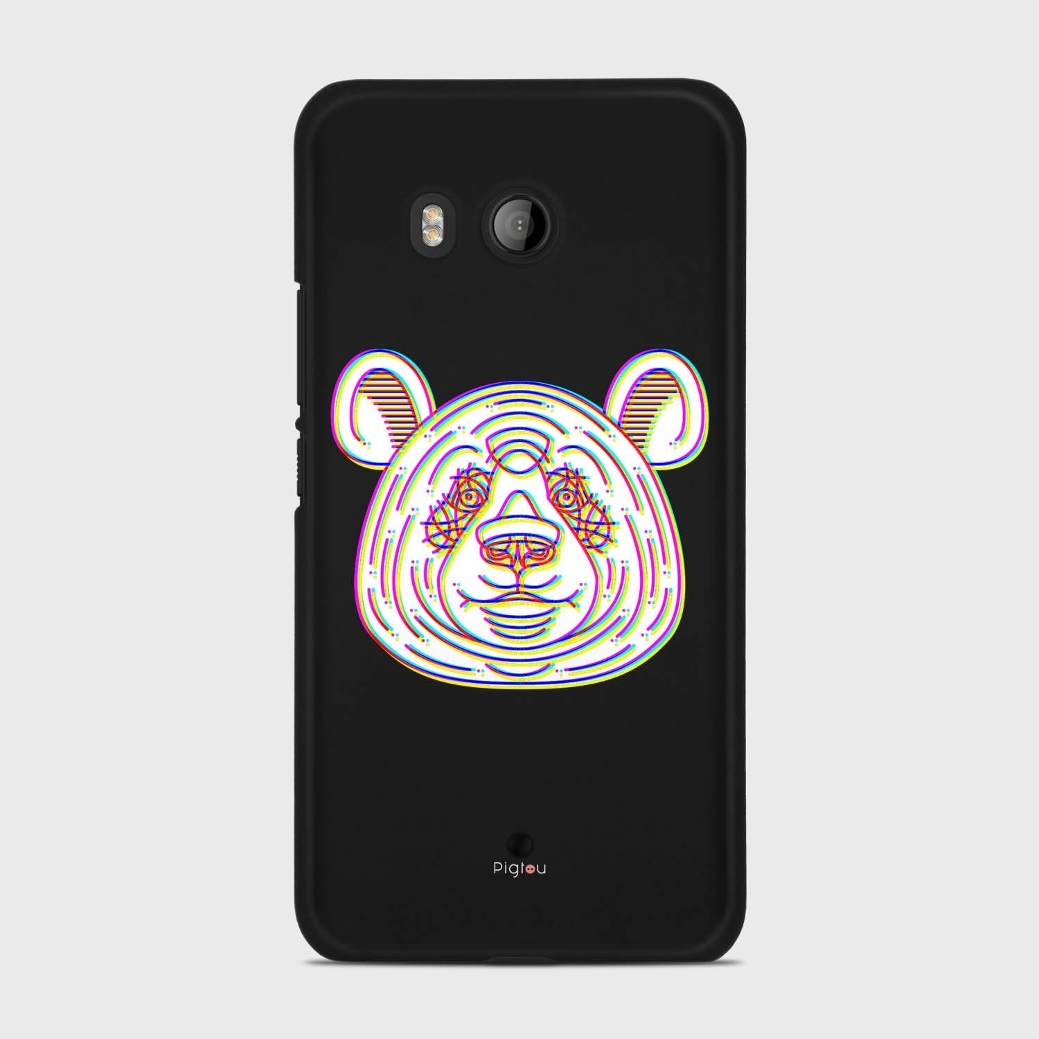 JUST BEAR HTC U11 case - thin fit matte black (D148)