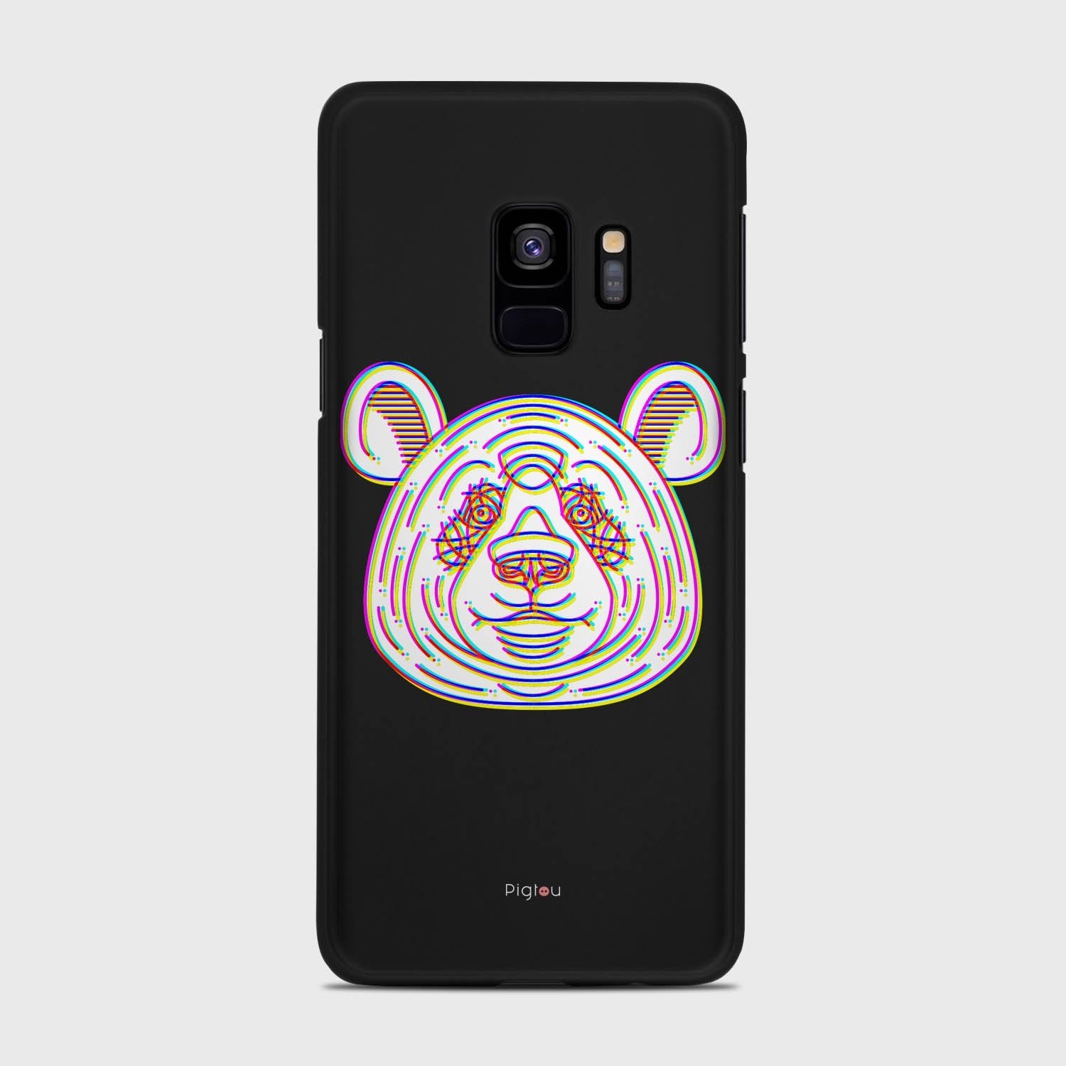 JUST BEAR Samsung Galaxy S9 case - thin fit matte black (D148)