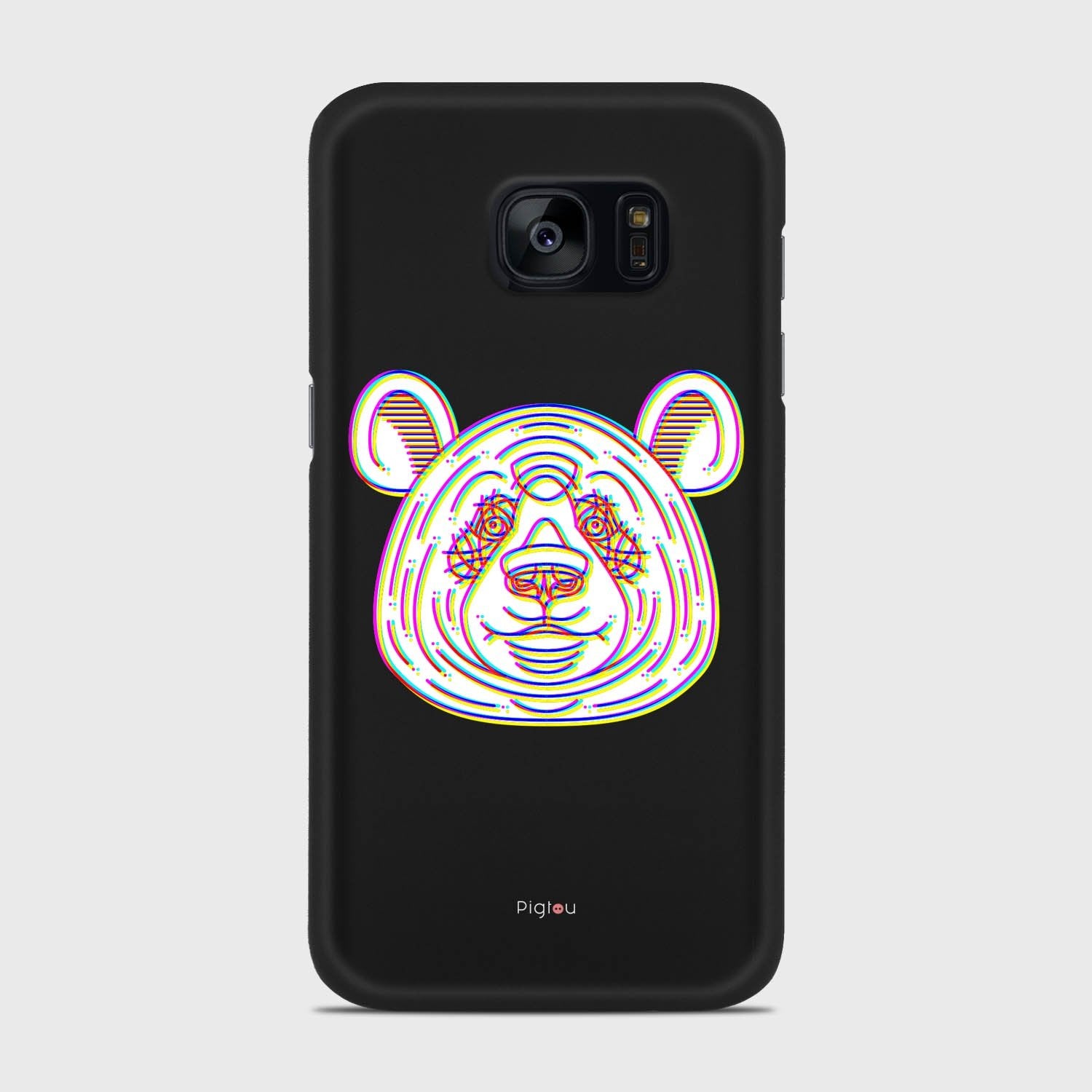 JUST BEAR Samsung Galaxy S7 case - thin fit matte black (D148)