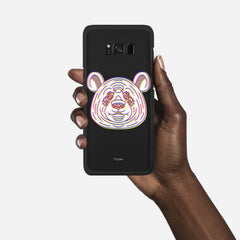 JUST BEAR Samsung Galaxy S8 case - thin fit matte black (D148)