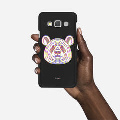 JUST BEAR Samsung Galaxy A3 (2015) case - thin fit matte black (D148)