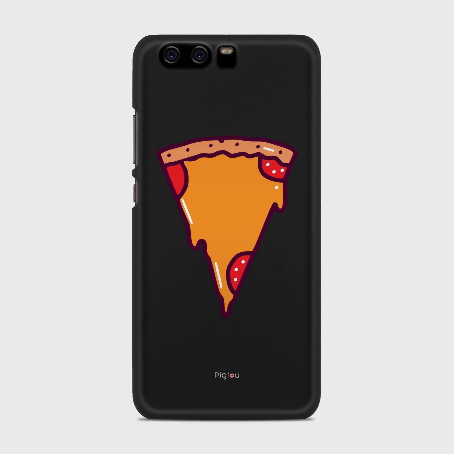 PIZZA PIECE Huawei P10 case - thin fit matte black (D149)