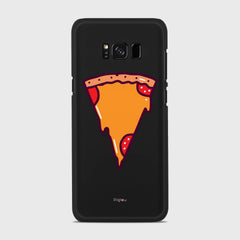 PIZZA PIECE Samsung Galaxy S8 case - thin fit matte black (D149)