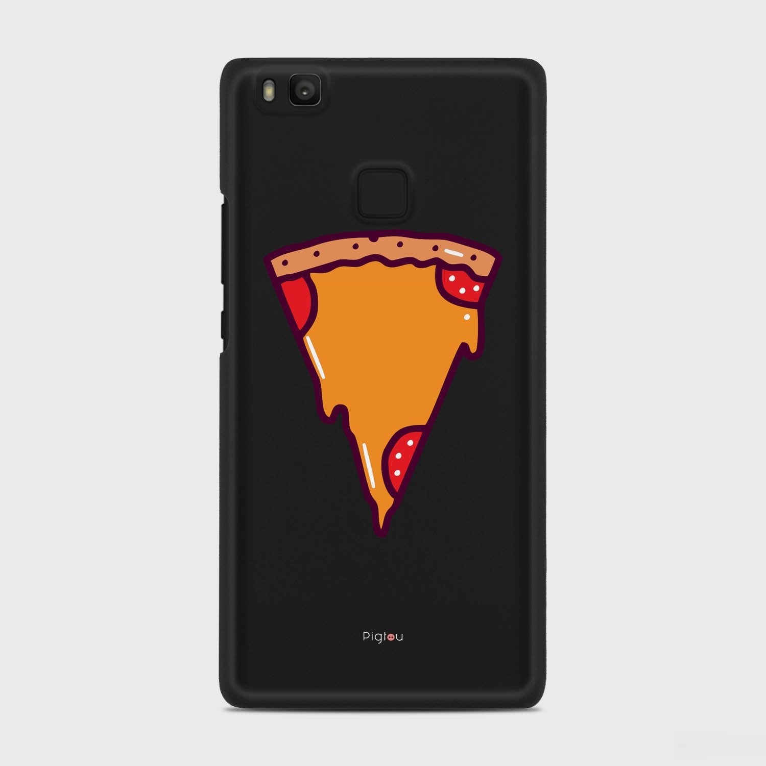 PIZZA PIECE Huawei P9 Lite case - thin fit matte black (D149)
