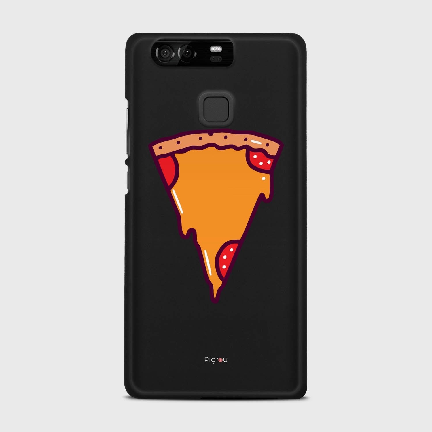 PIZZA PIECE Huawei P9 case - thin fit matte black (D149)