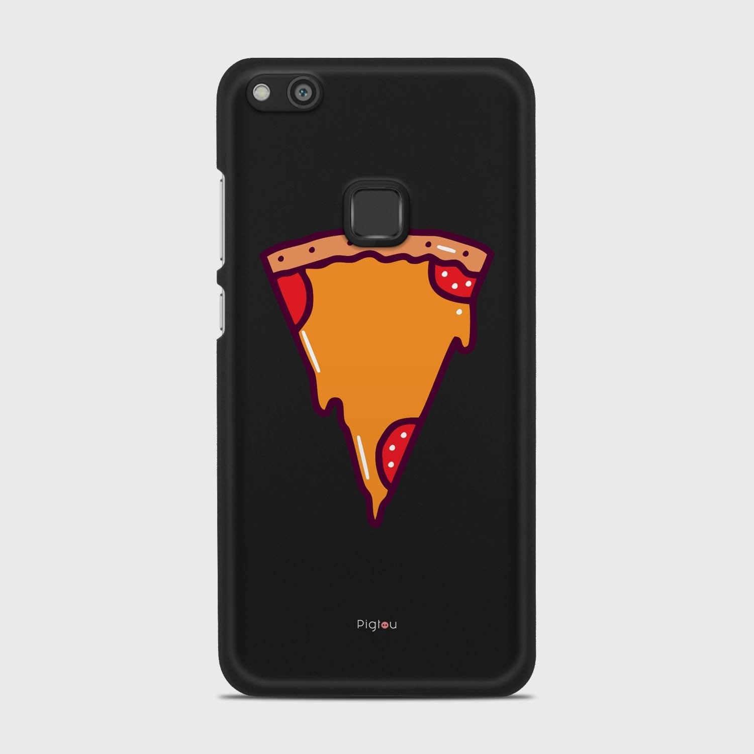PIZZA PIECE Huawei P10 Lite case - thin fit matte black (D149)