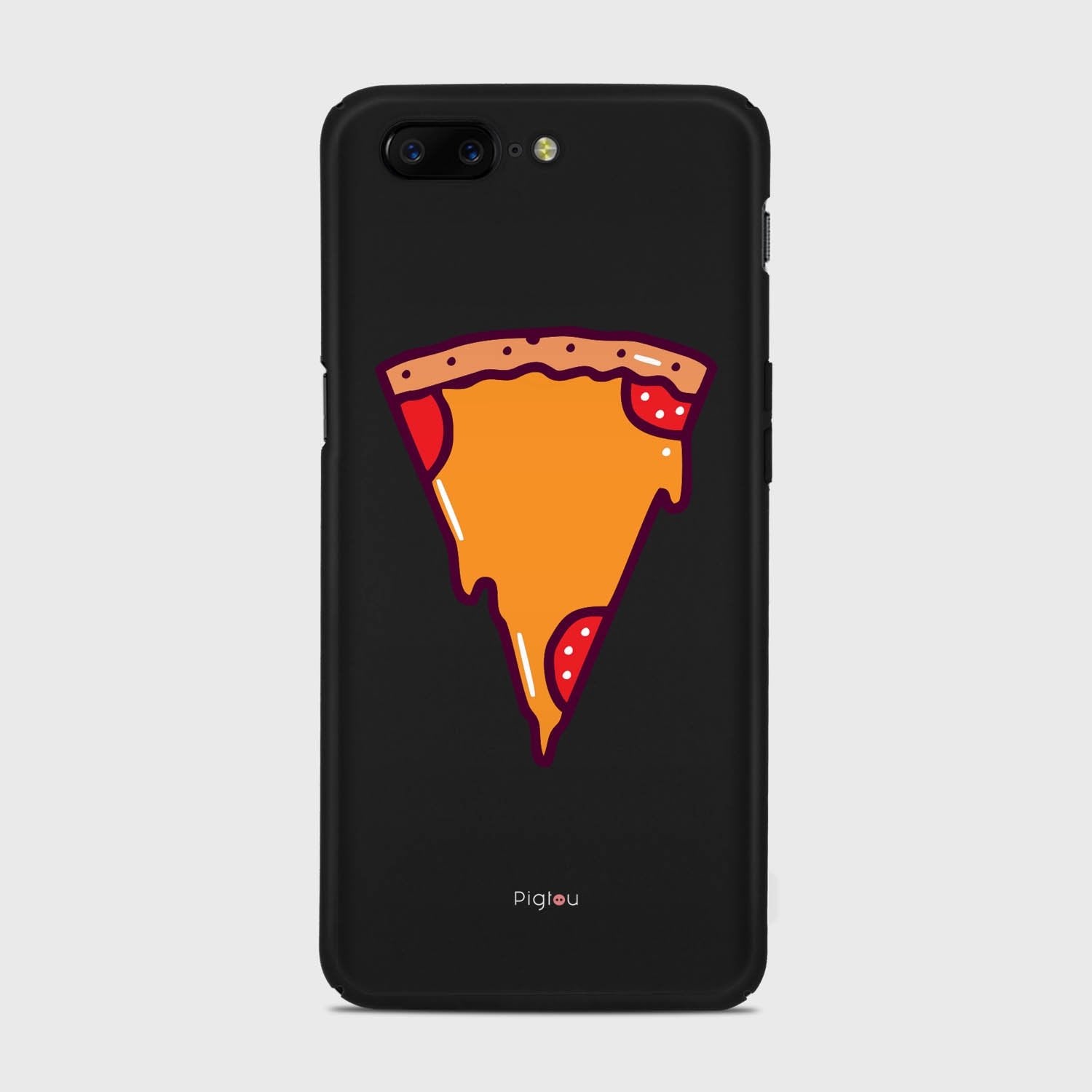 PIZZA PIECE Samsung Galaxy A3 (2015) case - thin fit matte black (D149)