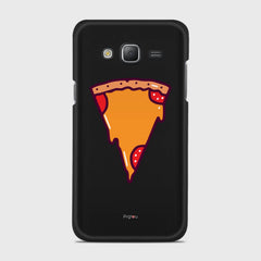 PIZZA PIECE Samsung Galaxy J5 (2015) case - thin fit matte black (D149)