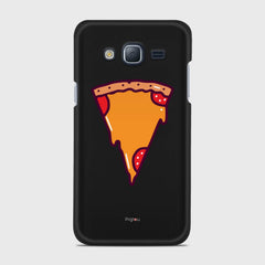 PIZZA PIECE Samsung Galaxy J3 (2016) case - thin fit matte black (D149)